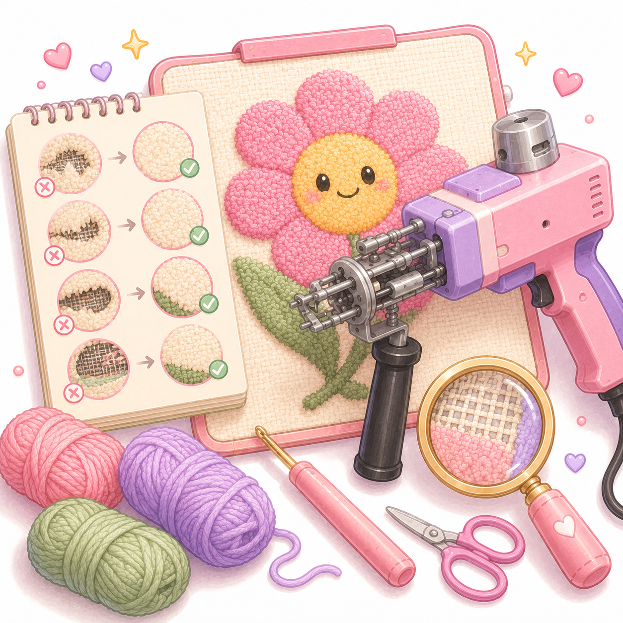 Rug Tufting Mistakes Fix Guide