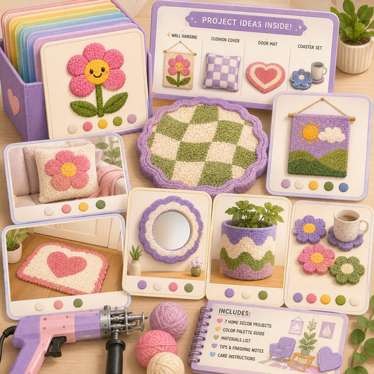 Tufted Home Décor Project Pack